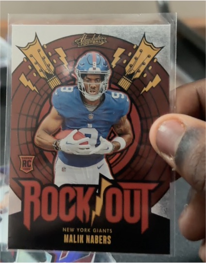 2024 Panini Absolute Rock Out #RO-MNS Malik Nabers — front