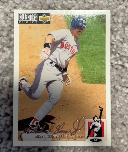1994 Upper Deck Collector's Choice #440 Mike Greenwell — front