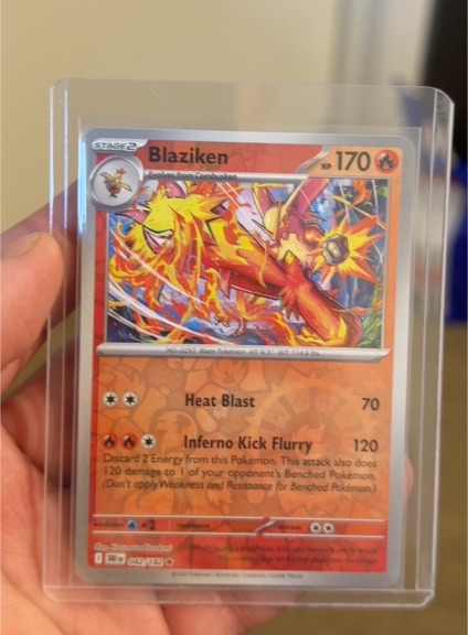 2025 Pokémon #42 Blaziken — front