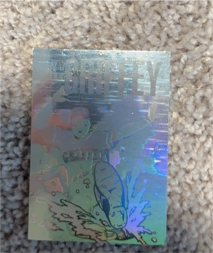 1992 Arena Holograms #2 Ken Griffey Jr. SPEED — front