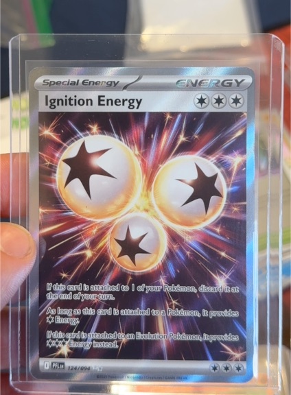 2025 Pokémon ME02 #124 Ignition Energy — front