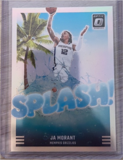 2024-25 Panini Donruss Optic #15 Ja Morant Splash! — front
