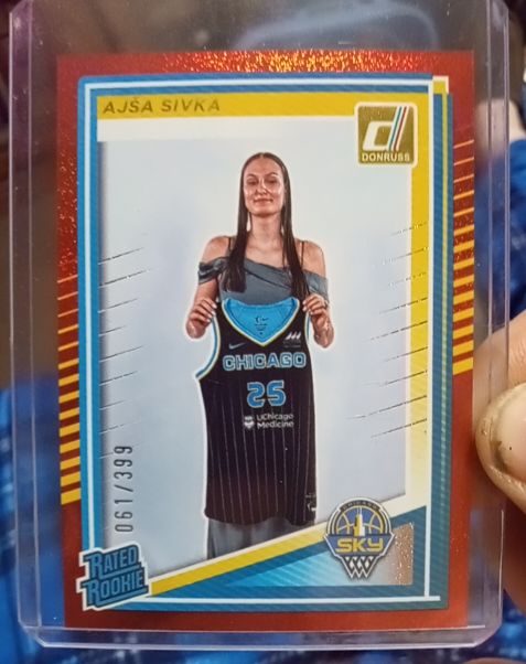 2025 Donruss WNBA #93 Ajsa Sivka — front