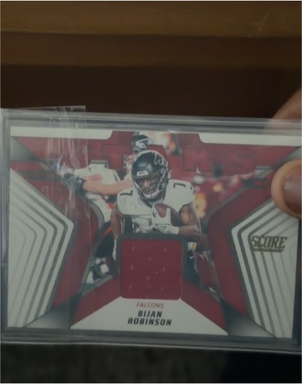2025 Panini Score Stars of the NFL #SNJ-BRN Bijan Robinson — front