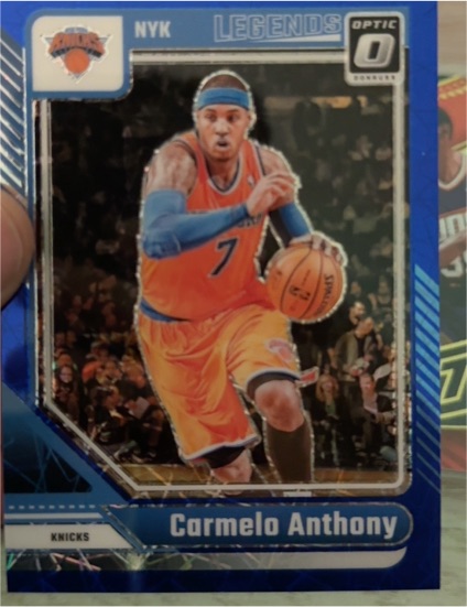 2024-25 Donruss Optic #250 Carmelo Anthony — front