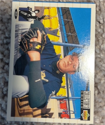 1994 Collector's Choice #606 Cal Eldred — front
