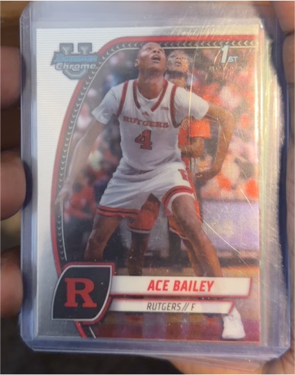 2024-25 Bowman University Chrome #1 Ace Bailey — front