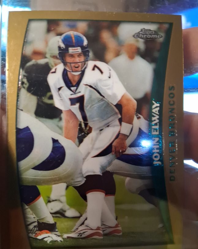 1998 Topps Chrome #16 John Elway — front