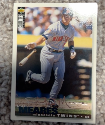 1995 Upper Deck Collector's Choice #487 Pat Meares — front