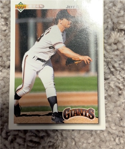 1992 Upper Deck #581 Jeff Brantley — front