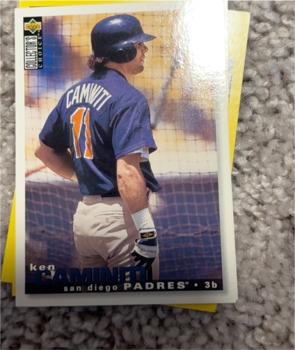 1995 Upper Deck Collector's Choice #354 Ken Caminiti — front