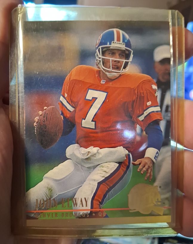 1994 Fleer Ultra #86 John Elway Denver Broncos — front