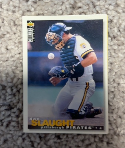 1995 Upper Deck Collector's Choice #80 Don Slaught — front