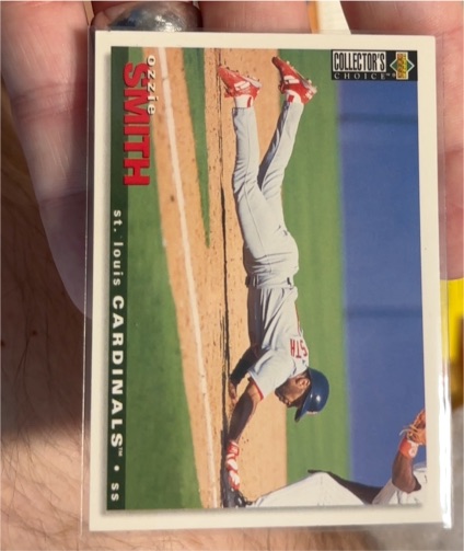 1995 Upper Deck Collector's Choice #200 Ozzie Smith — front