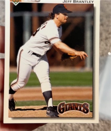 1992 Upper Deck #581 Jeff Brantley — front
