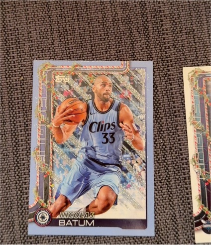 2025-26 Topps Holiday #H116 Nicolas Batum — front