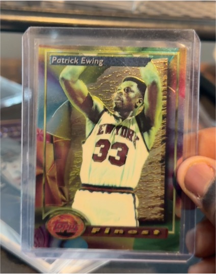 1993-94 Topps Finest #165 Patrick Ewing — front