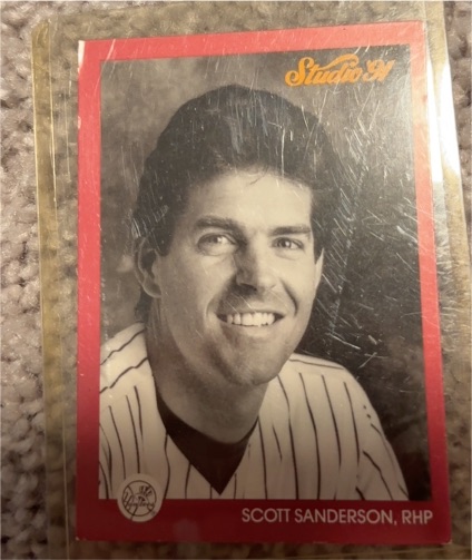 1991 Leaf Studio #264 Scott Sanderson — front