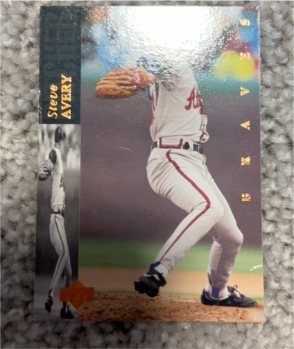 1994 Upper Deck #420 Steve Avery — front