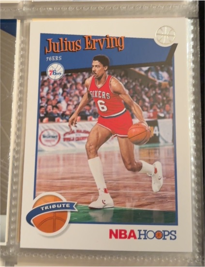 2019-20 Panini NBA Hoops #293 Julius Erving — front
