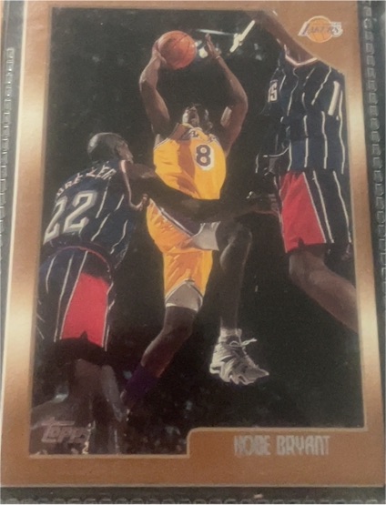 1998-99 Topps #68 Kobe Bryant — front