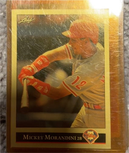 1992 Leaf #330 Mickey Morandini — front