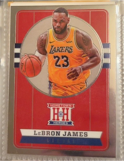 2019-20 Panini Chronicles #561 LeBron James Hometown Heroes — front