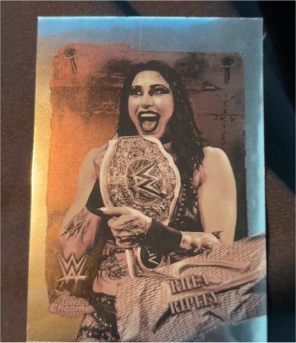 2025 Topps Chrome WWE Cactus Jack Rhea Ripley Rodeo Rebels #RDR-14 — front