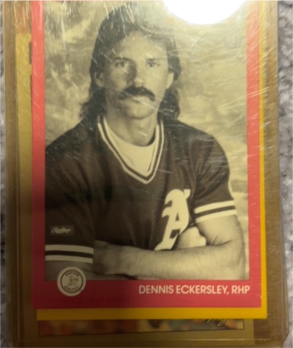 1991 Leaf Studio #102 Dennis Eckersley — front
