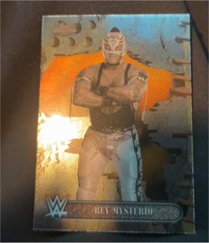 2025 Topps Chrome WWE x Cactus Jack #6 Rey Mysterio — front