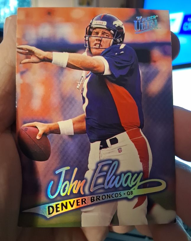 1997 Fleer Ultra #334 John Elway — front