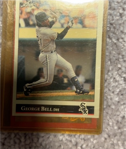 1992 Leaf #462 George Bell — front