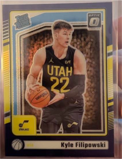 2024-25 Donruss Optic #300 Kyle Filipowski — front