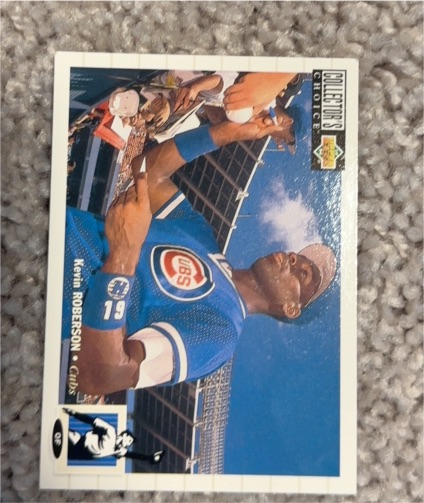 1994 Upper Deck Collector's Choice #241 Kevin Roberson — front