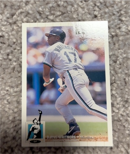 1994 Collector's Choice #295 Darrell Whitmore — front