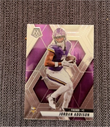 2025 Panini Mosaic #83 Jordan Addison — front