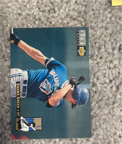 1994 Upper Deck Collector's Choice #9 Shawn Green — front