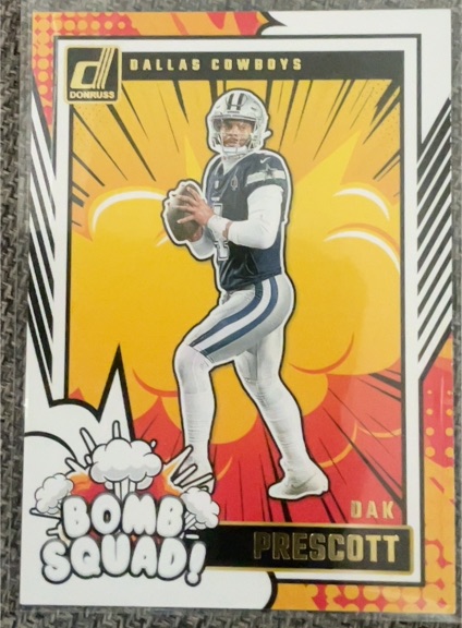 2024 Donruss #34 Dak Prescott Bomb Squad — front