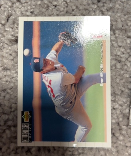 1994 Upper Deck Collector's Choice #41 Rene Arocha — front