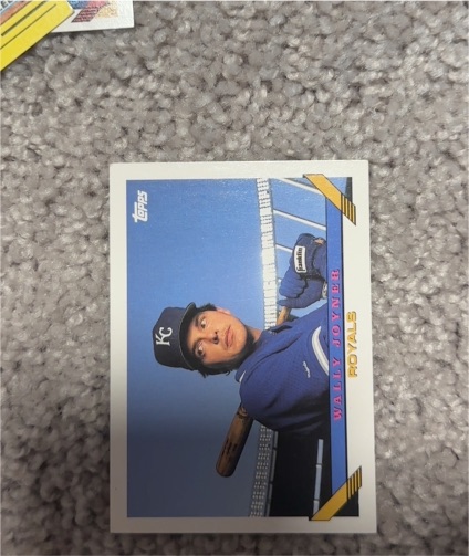 1993 Topps #375 Wally Joyner — front