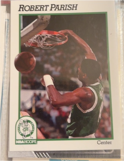 1991-92 NBA Hoops #15 Robert Parish — front