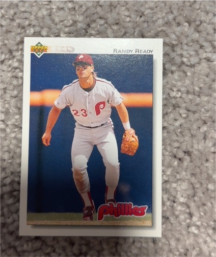 1992 Upper Deck #408 Randy Ready — front