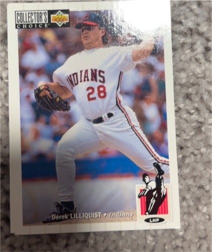 1994 Upper Deck Collector's Choice #175 Derek Lilliquist — front