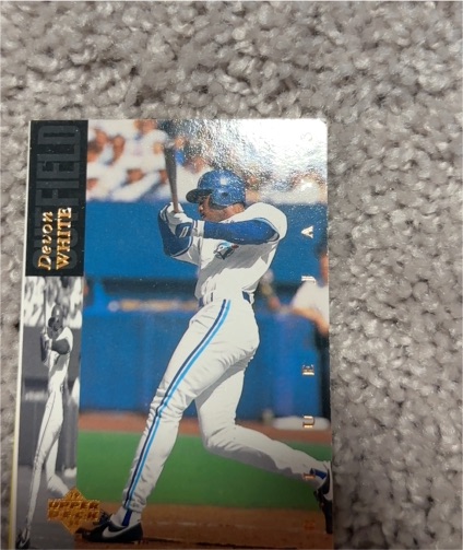 1994 Upper Deck #137 Devon White — front