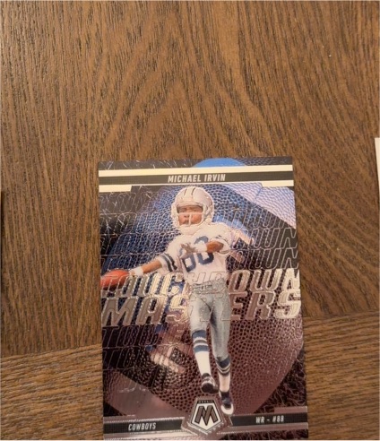 2025 Panini Mosaic #18 Michael Irvin Touchdown Masters — front