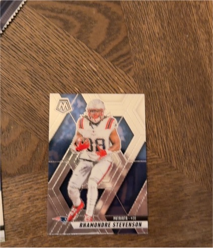 2025 Panini Mosaic #420 Rhamondre Stevenson — front