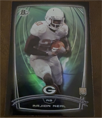2014 Bowman #59 Rajion Neal — front