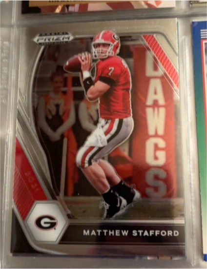 2021 Panini Prizm Draft Picks #19 Matthew Stafford — front