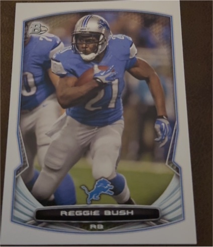 2014 Bowman #49 Reggie Bush — front