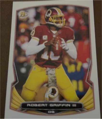 2014 Bowman #66 Robert Griffin III — front